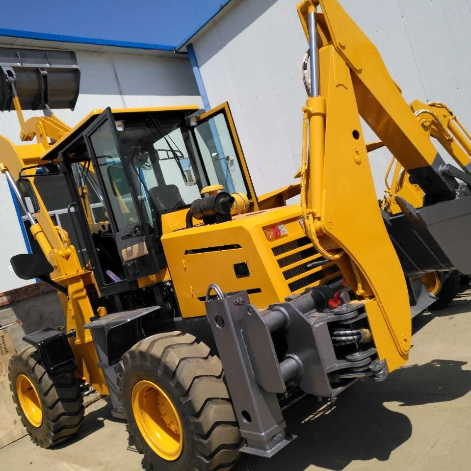 Manufacturer 4x4 Back hoe Loader Retro excavator China Wheel Mini Excavator Backhoe Loader