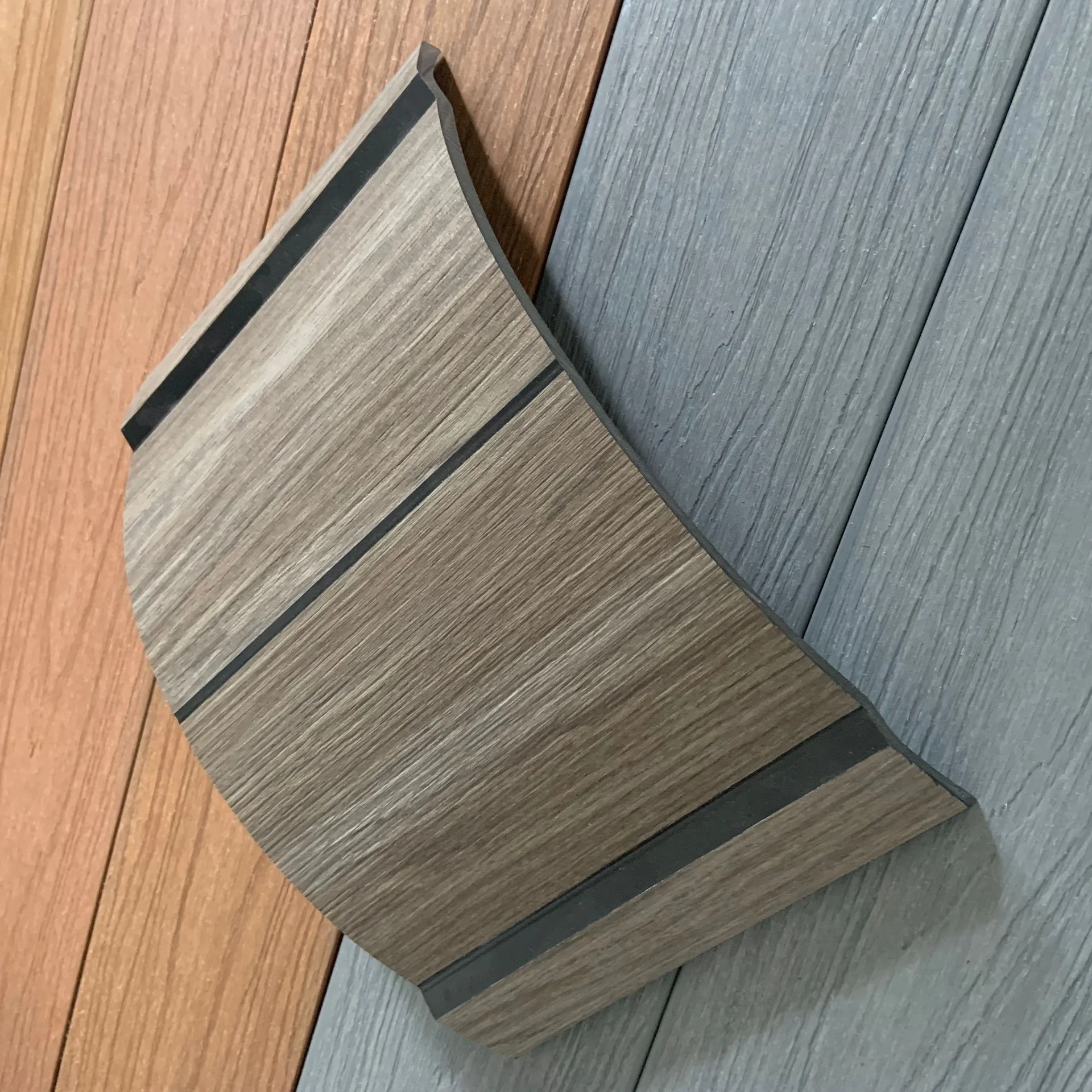 Уникальный Лучший современный сайдинг из ДПК деревянное пластиковое украшение юбка для горячей ванны Лидер продаж юбки спа-ванны