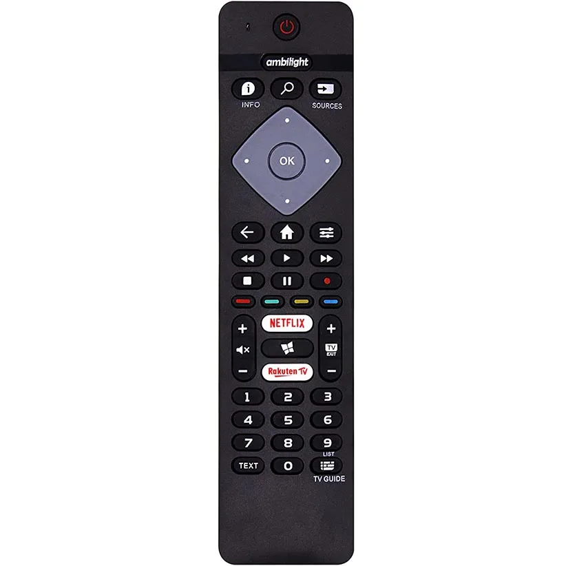 TV Remote Control for Philips Ambilight Smart LED LCD TVs 50PUS6754/12 50PUS6704/12 43PUS6754/12 43PUS6704/12