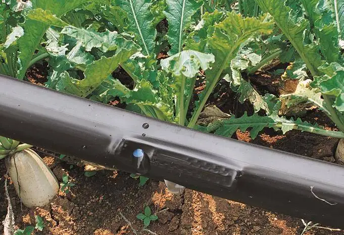 2022 Water saving drip irrigation belt in agriculture 16mm flat dripper drip tape