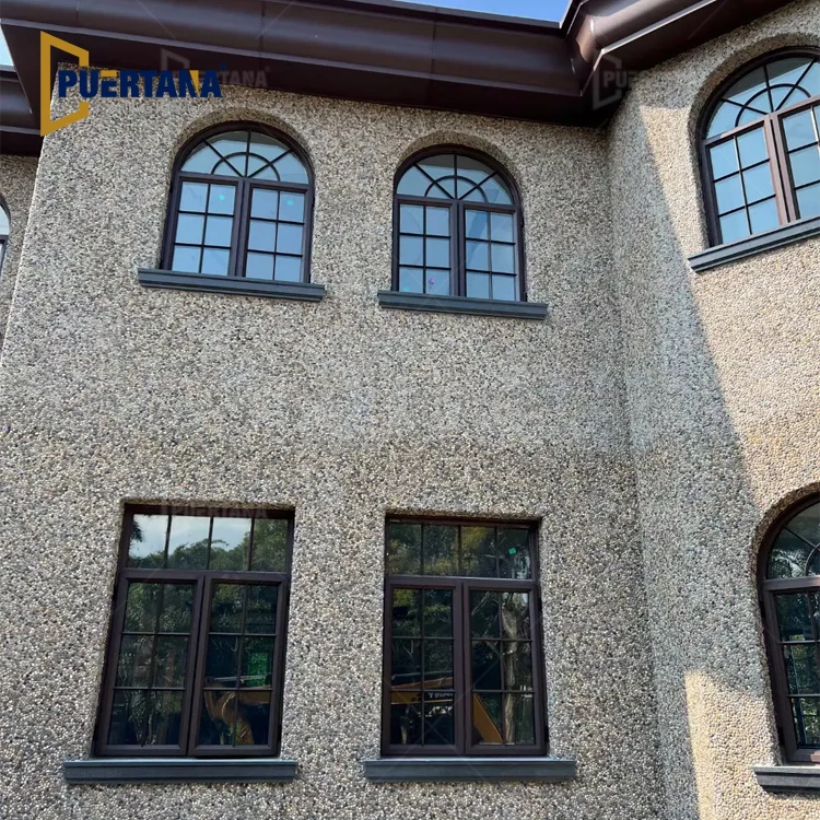 Pella Vintage Style Slimline Slim Frame Casement Window Steel Look Aluminum French Windows For Historical Building USA Market