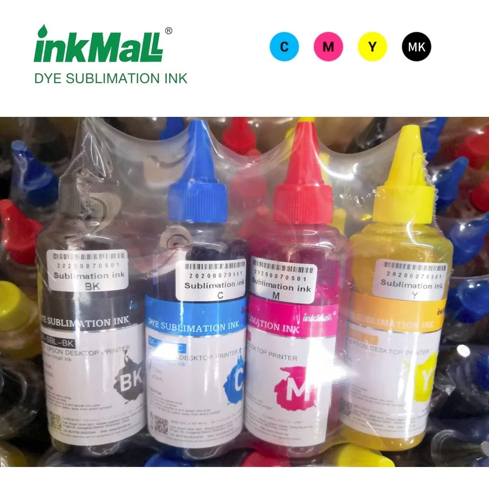 InkMall refill dye sublimation ink 6 colors for Ep son dx5 dx6 dx7 dx8 3200 4720 printer