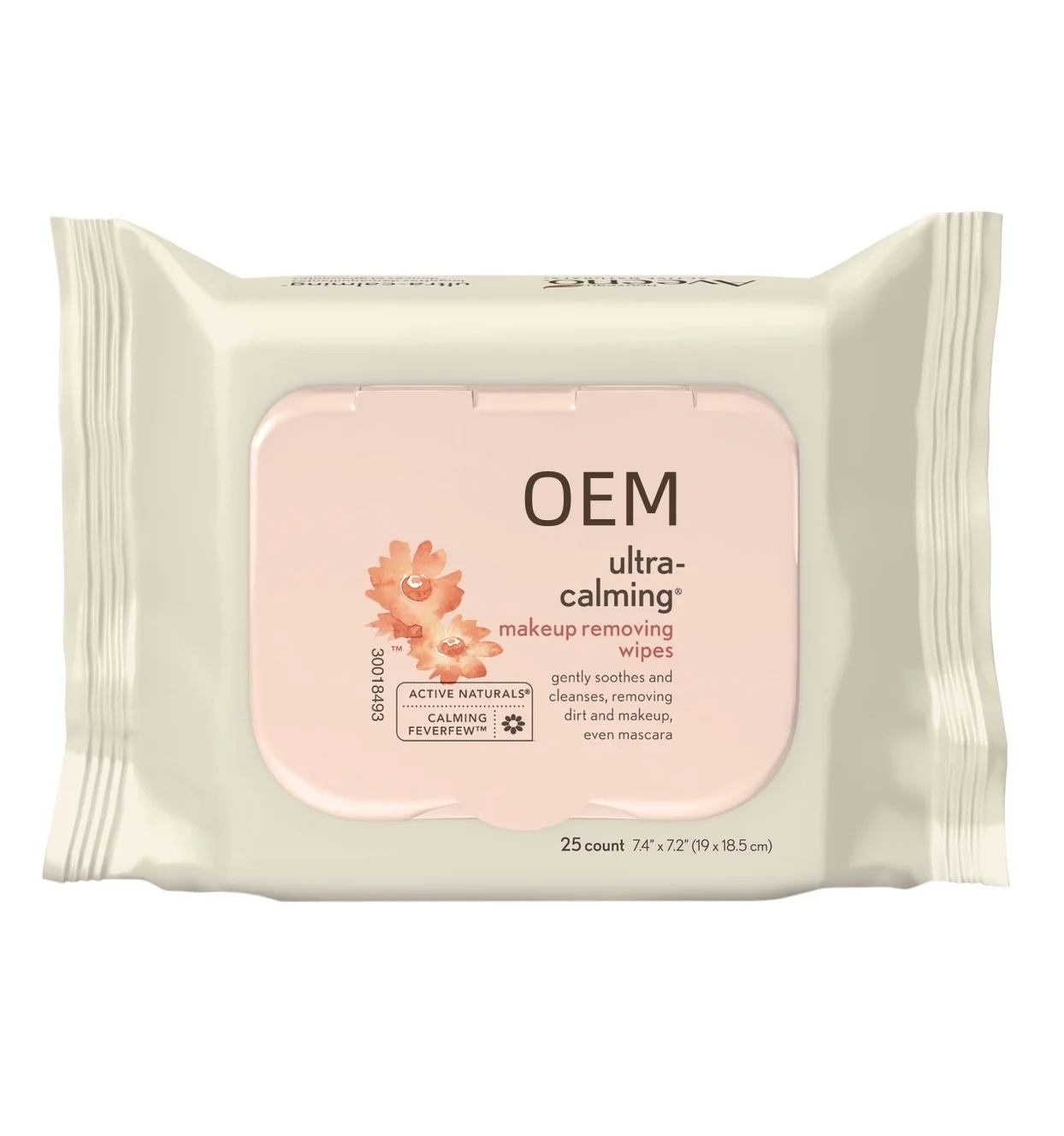 OEM Organic Facial Wipes Plant Based Disposable Makeup Remover Wipes With Vitamin C