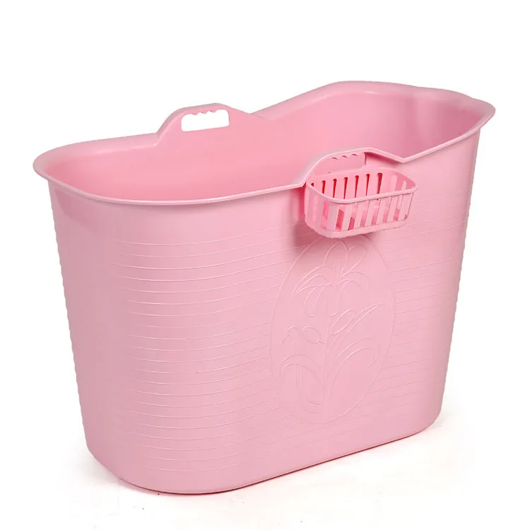 92*51cm*63 plastic showertub plastic bath tub plastic bath bucket for adults