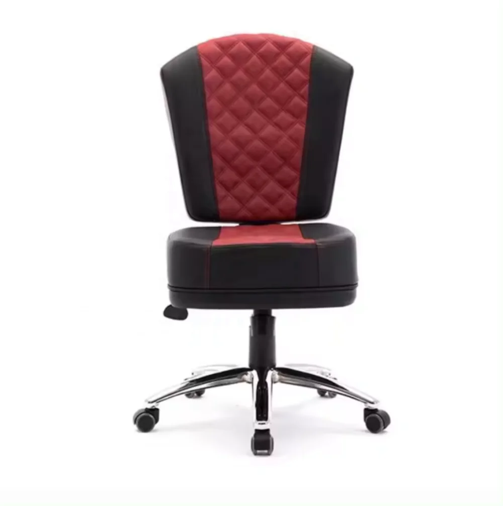 Casino Chair Bar Poker Gaming Gambling Luxury Bar Stool Adjustable Height Soft Cushions Swivel Casino Chair