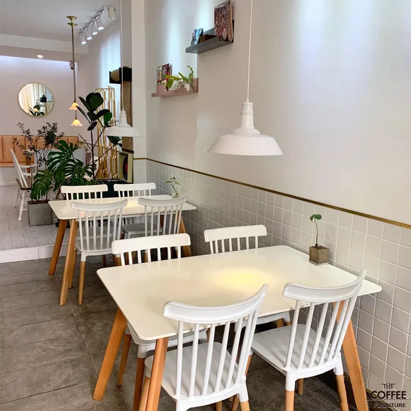 Cheap High Quality Modern  Restaurant Furniture Upholstered Silla Tulip Wooden Legs Plastic Dining Chair For Living Room