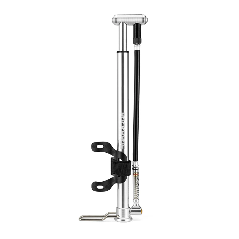ROCKBROS  Electric mini  Foot Pump Inflator High Pressure   Bicycle  Hand Tire Pump AV/FV Portable MTB Road Bike Air Pump