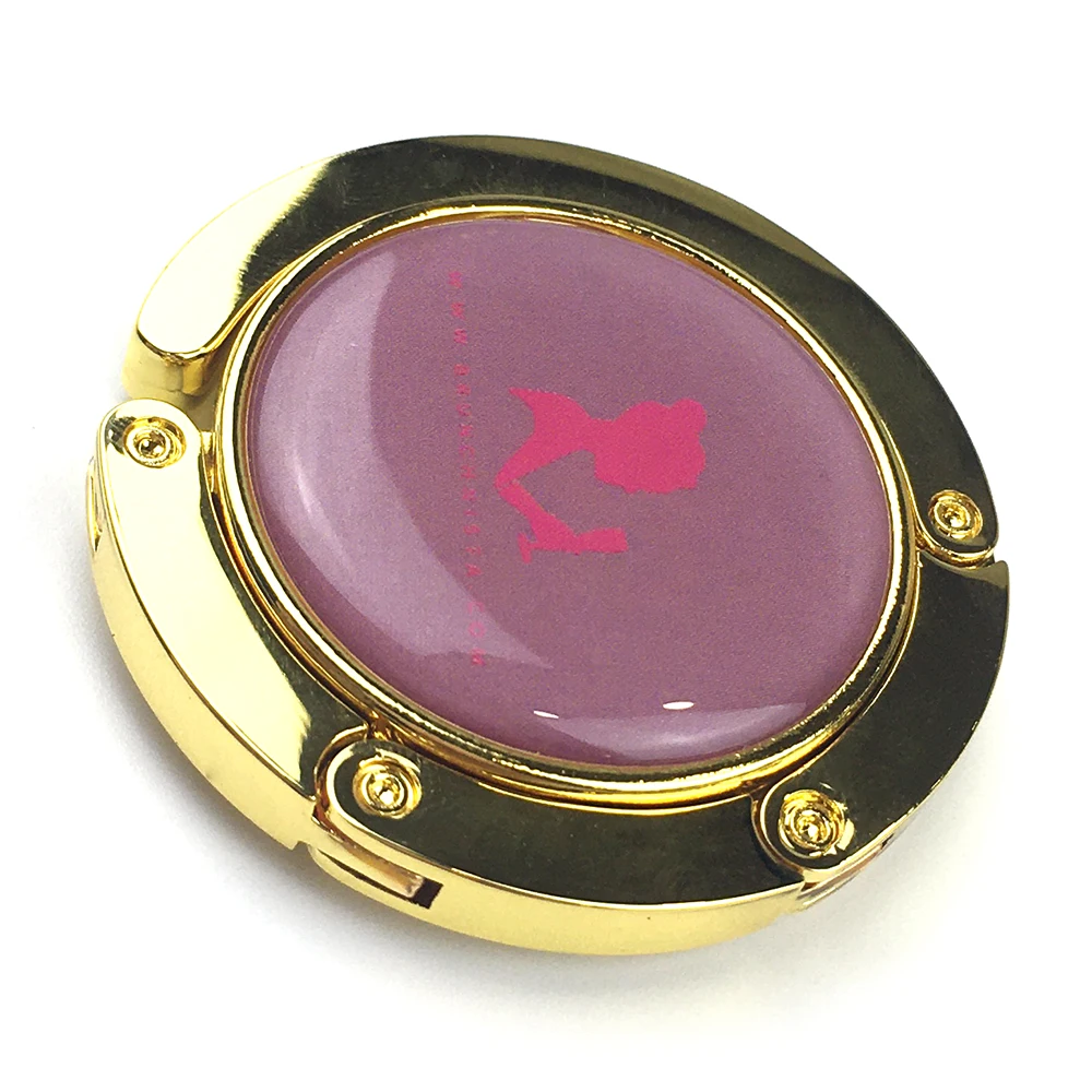 Custom Purse Hook Foldable Bag Holder Table Bag Hanger for Handbags