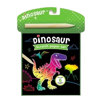 scratch book Dino