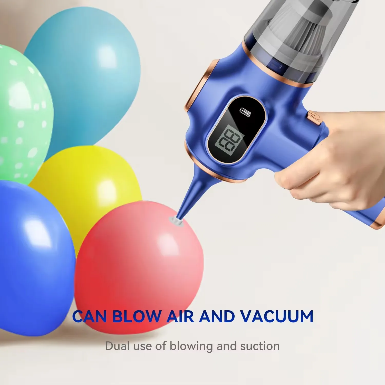 Hot Portable Handheld Blower Vacuum Cleaner with Blowing Suction One Cordless laptop Multifunction Car Vacuum Cleaner