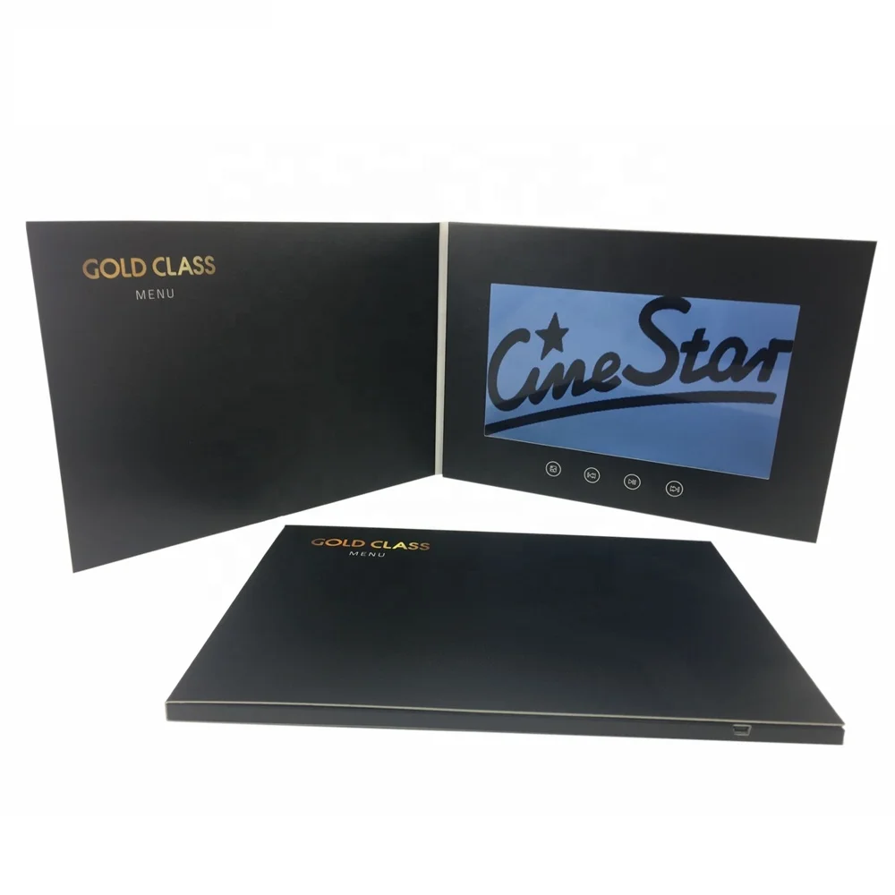 Video Brochure 10 Inch Led Video Brochures  Video Brochure For Marketing