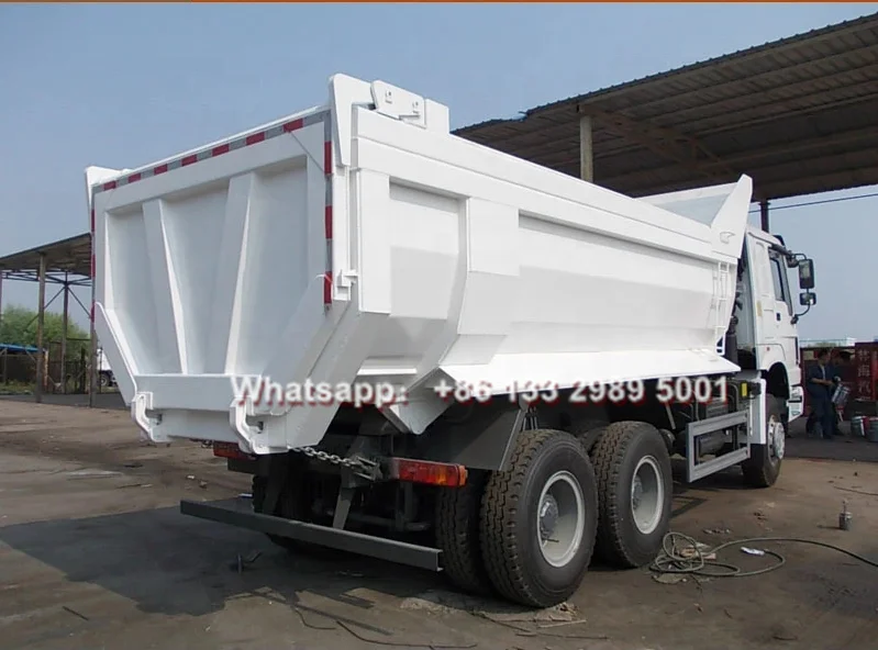 sinotruk howo 6x4 u shape dump truck for sale