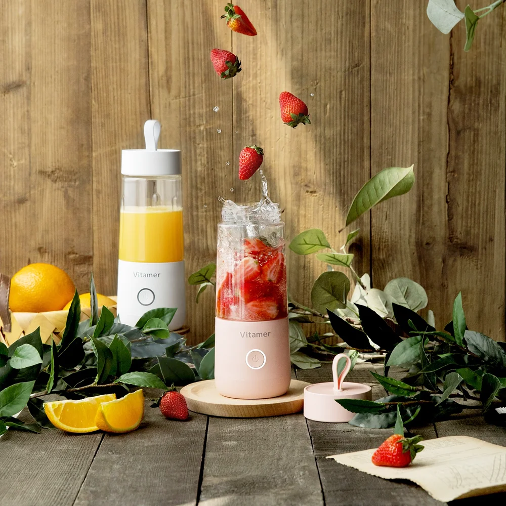 Top Selling 2022 electric rechargeable mango lemon orange juicer machine fresh juice portable electric my blenders bottle