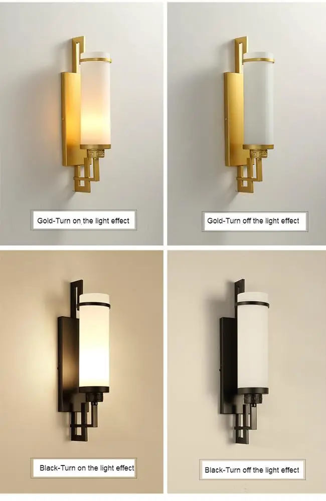 LED E27 Hotel Decorative Wall Lamp Unique Sconce Chinese Indoor Hand Painted 2-year Be Project Installation Ce