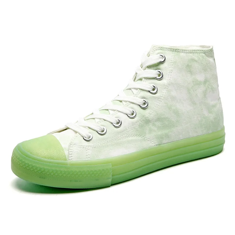 
Custom Label Men and Women Shoes Personality Unisex High Top Canvas Shoes New Styles Casual Sneakers Unisex 2021 