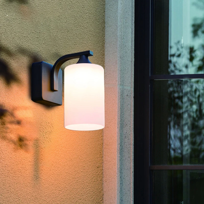 Simple and creative LED indoor and outdoor universal villa door waterproof and dustproof wall light