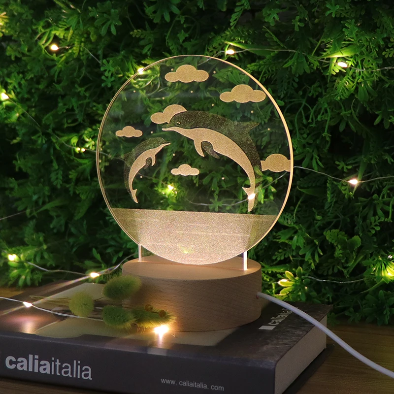 Hot Sale Modern LED Lamp Night Lights Lampara Dormitorio