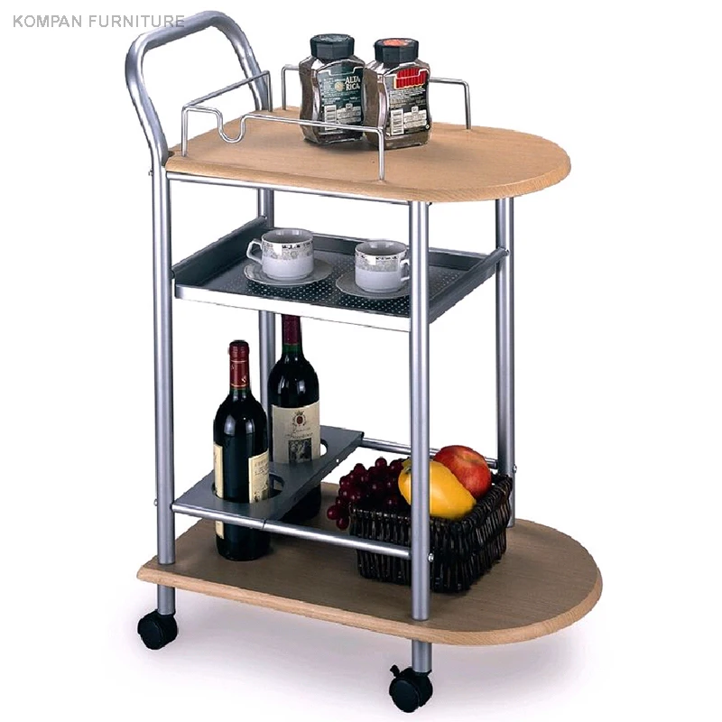 Wholesale Dining Room Hotel Mobile Kitchen Food Storage  Island Cart OF  Wheels Dining Furniture Cart
