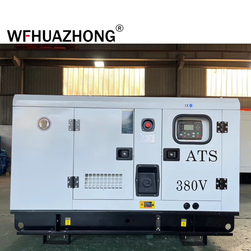 For Germany  low fuel consumption 24kw 30kva small size soundproof generator diesel for home use