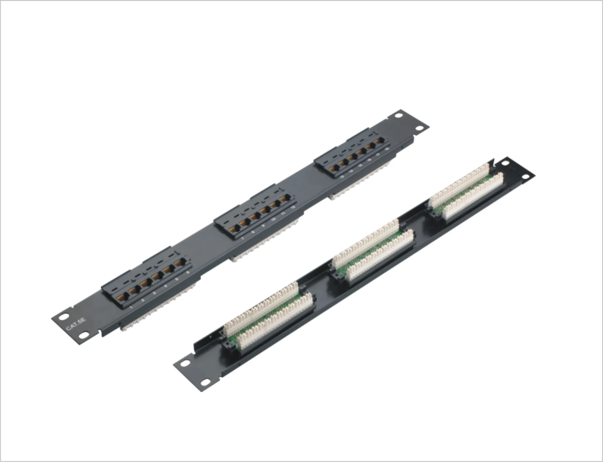 MT-4024 19 дюймов Тип 1U UTP 24 порта cat6 cat5e