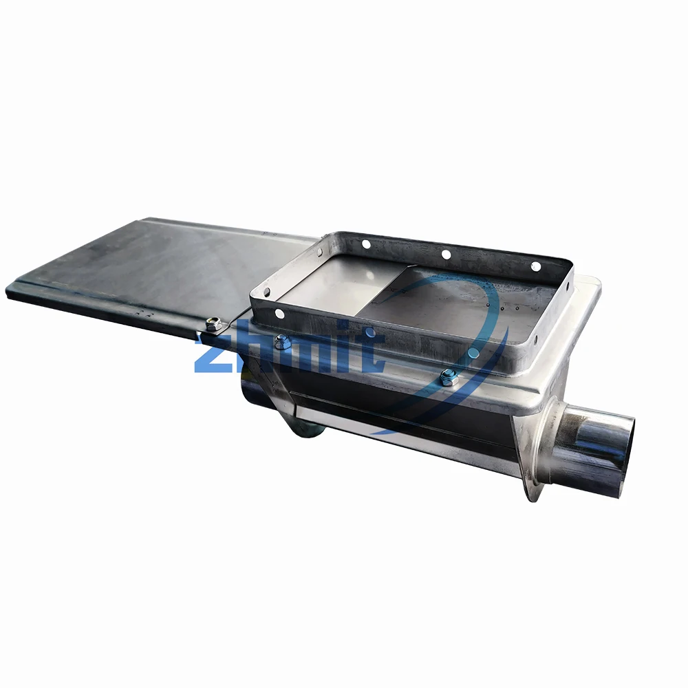 Hoppers and Iron Silo Type with Weighing System Carbon Bulk Style Storage Technical Parts From ZHMIT