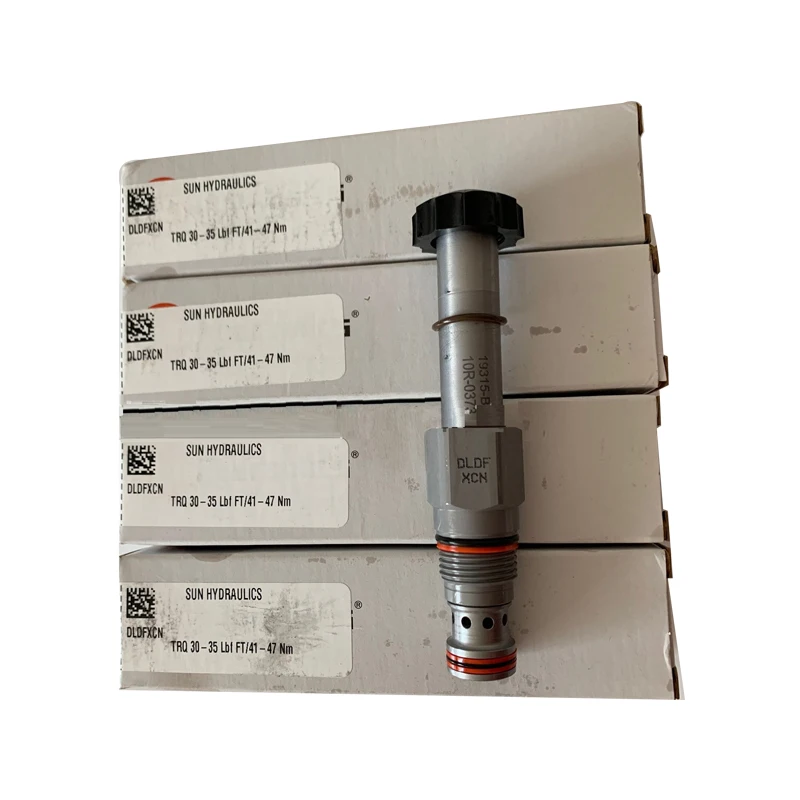 DLDF XCN Sun Hydraulics Valves 2-way, solenoid-operated directional spool valve (740 Series)