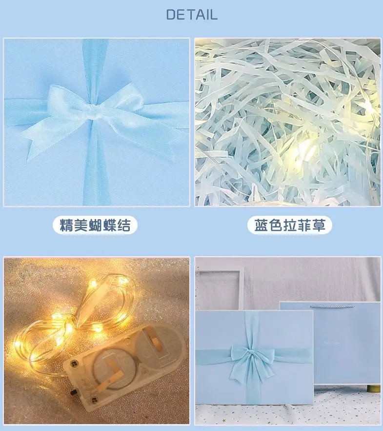 Creative bubble machine gift box special birthday gift in stock cute style gift box