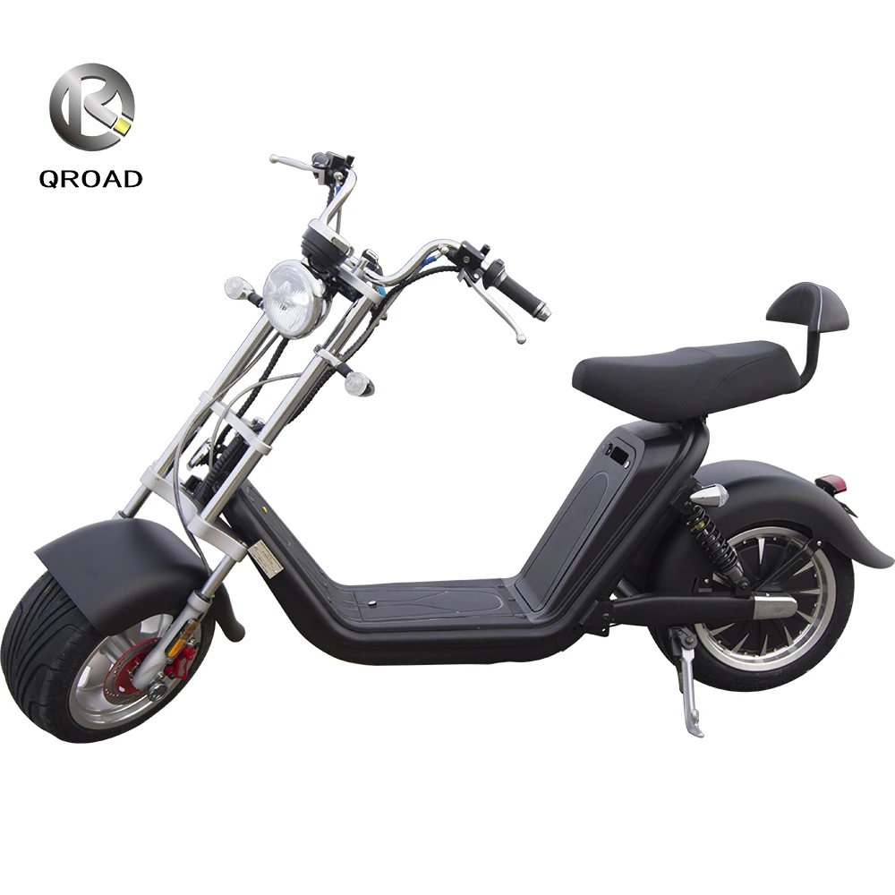 QROAD X4 EEC COC 3000W 2000watt fat tire  2 wheel electric scooter citycoco xecuter sx trottinette electrique