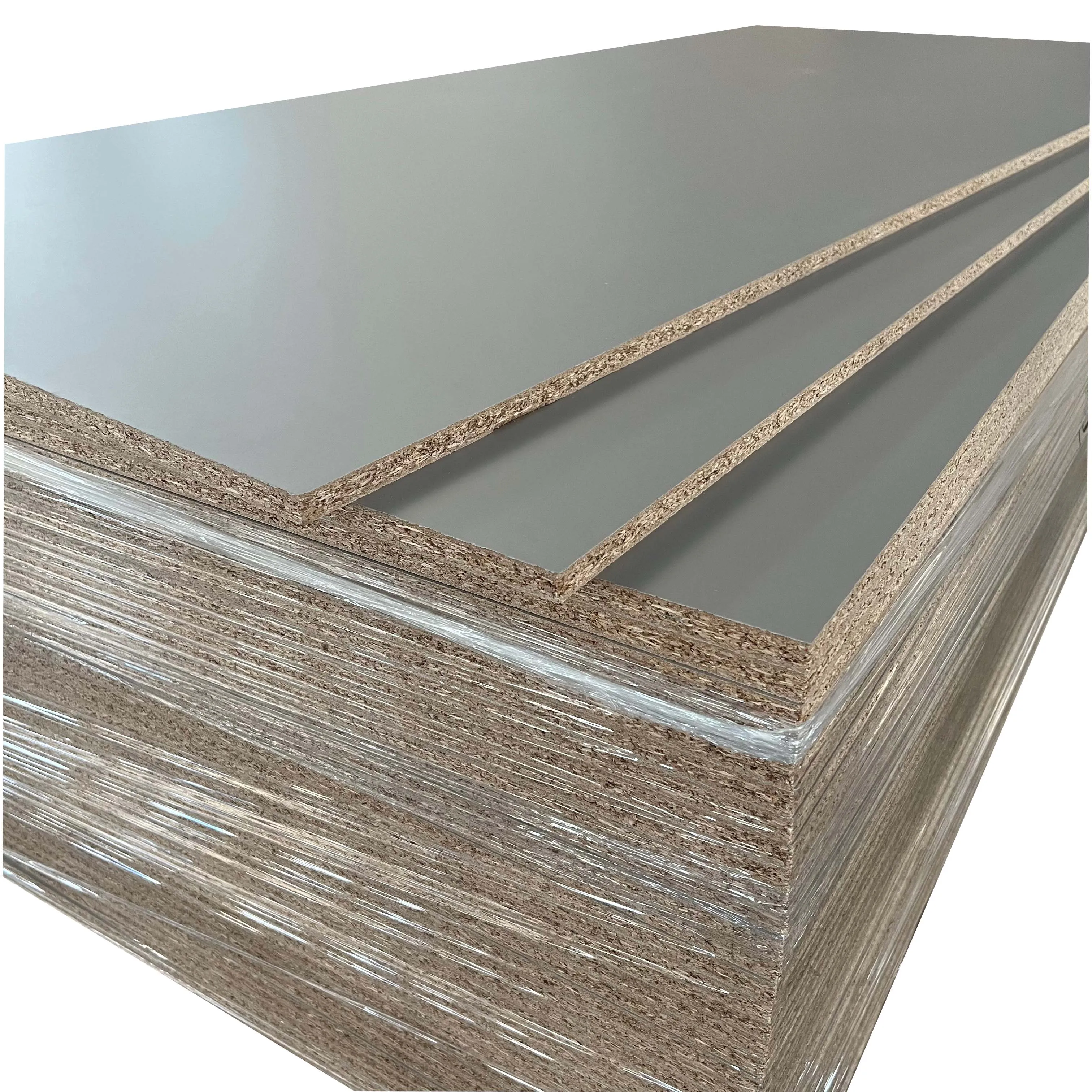 Hot Sale 18mm Particle Board White Melamine Faced  White Chipboard Sheets 4x8 4x9 Feet