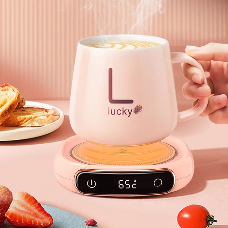 Coffee Mug Warmer With Auto Shut Off Mug Warmer For Coffee Beverage Milk Tea Coffee Home And Office Gifts No Cup  W24-834