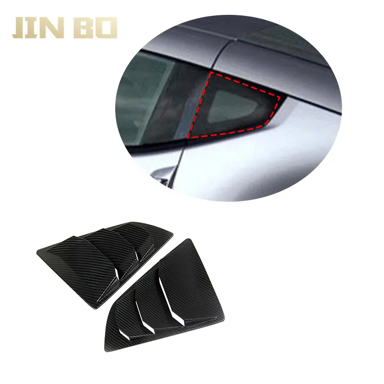 Комплект кузова из углеродного волокна для 2009-2020 Nissan 370z боковые оконные капоты жалюзи Накладка крышки вентиляционного отверстия