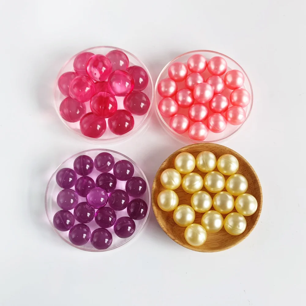Оптовая продажа смешанные цвета натуральные растительные ингредиенты масло для ванны бусины жемчуг спа эфирные