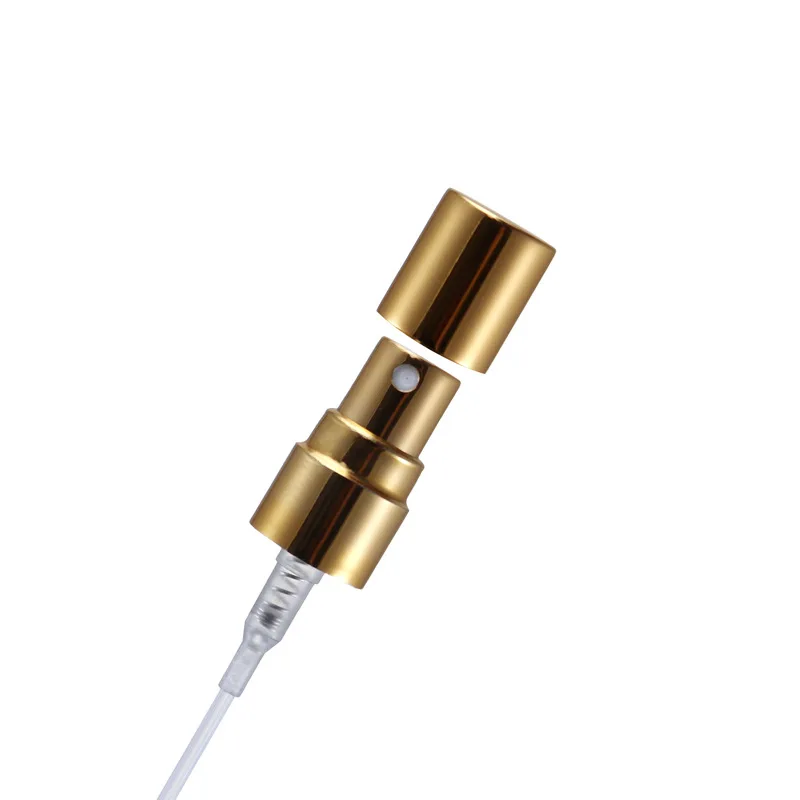 Manufacturers Supply Perfume Nozzle  Aluminum Spray Press Bottled Perfume Nozzle