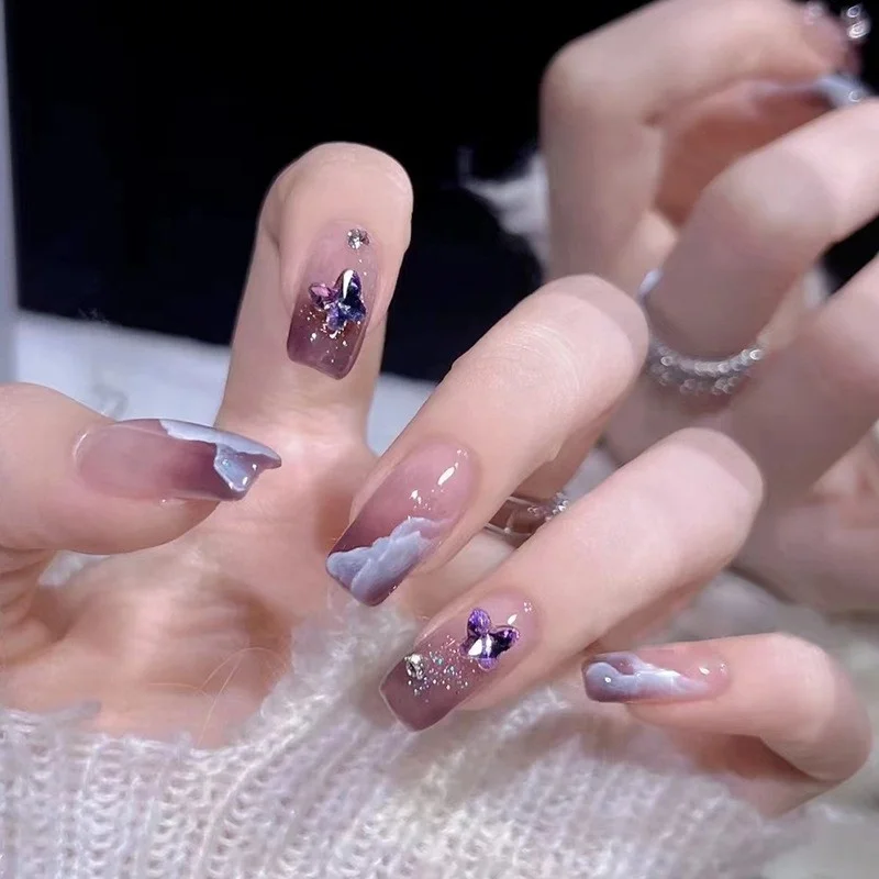 Naixi New Arrival Blind Box Press On Nails High Quality Acrylic Nail Private Labeling Custom Artificial Fingernails Women Nail