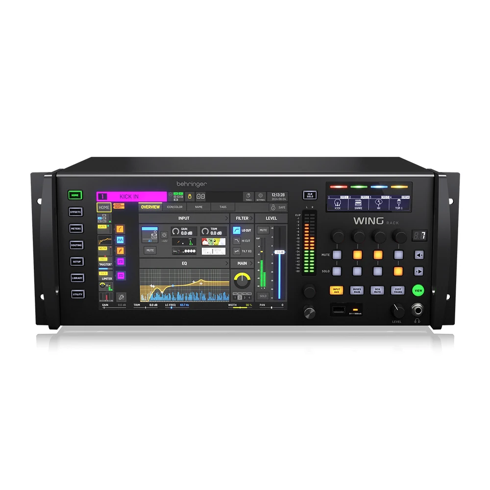 Behringer WING Rack 48 Stereo Channels Rackmount Digital Mixer With Touchscreen Pa System Digital Console Studio Music Equipment
