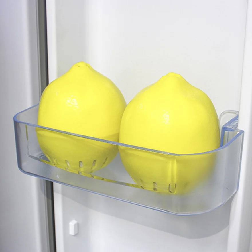 Lemon Shape Mini Refrigerator Deodorizer Keep Fridge Fresh Freezer Ball  100g