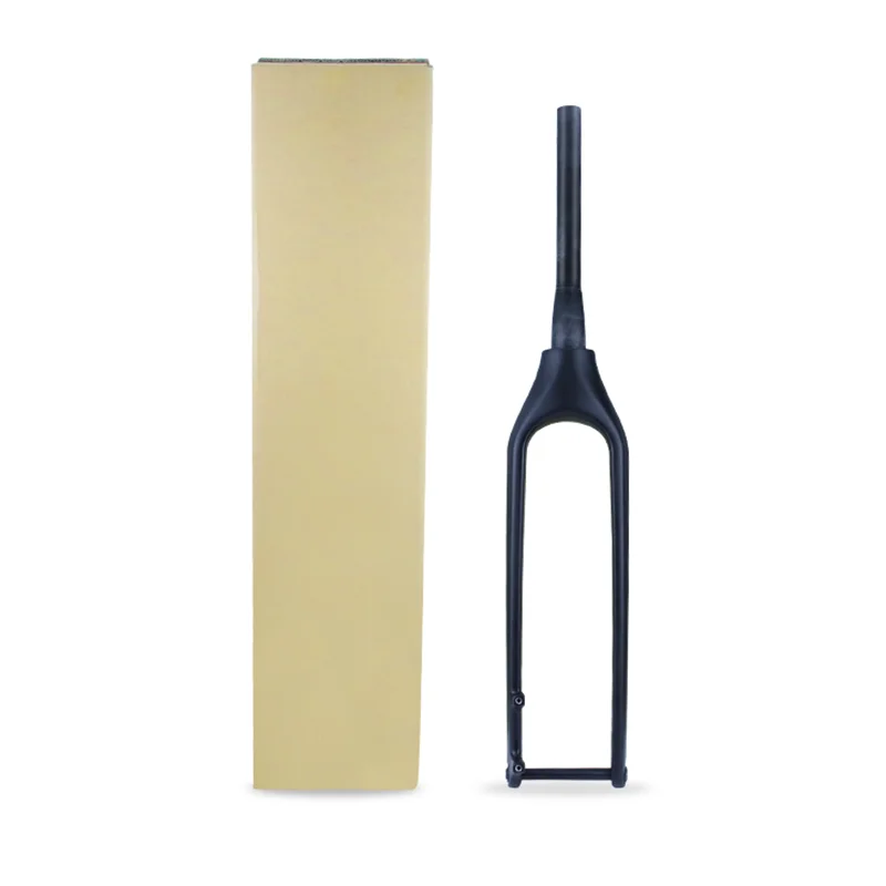 OEM / ODM 26 27.5er MTB Carbon Fiber T800 Boost 110*15mm Carbon Rigid Fork 29er with Thru-Axle