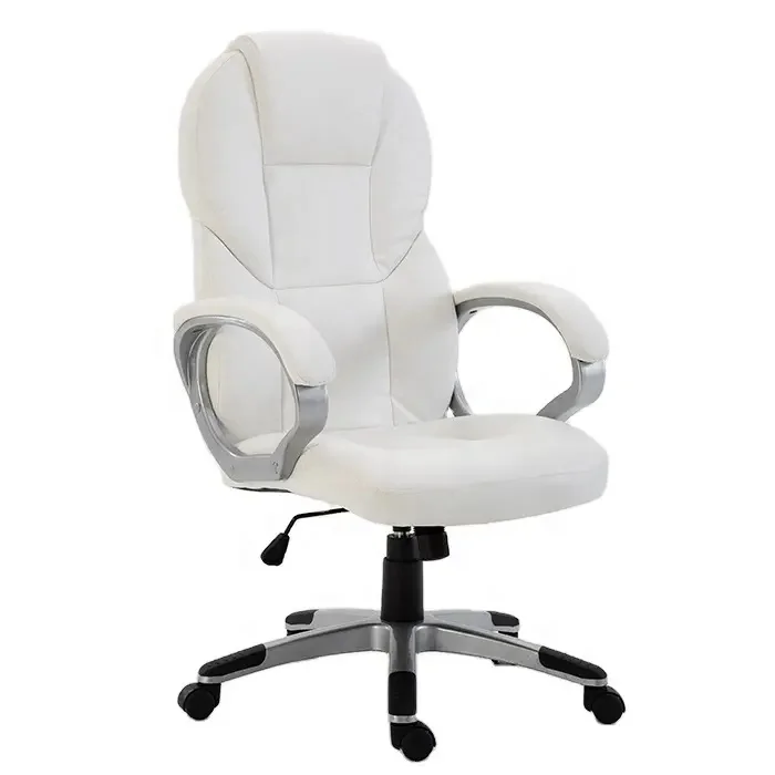 Ergonomic Pu Leather Office Room Boss Chair Luxury Computer Offical Chaise Ergonomic Office Chair With Footrest