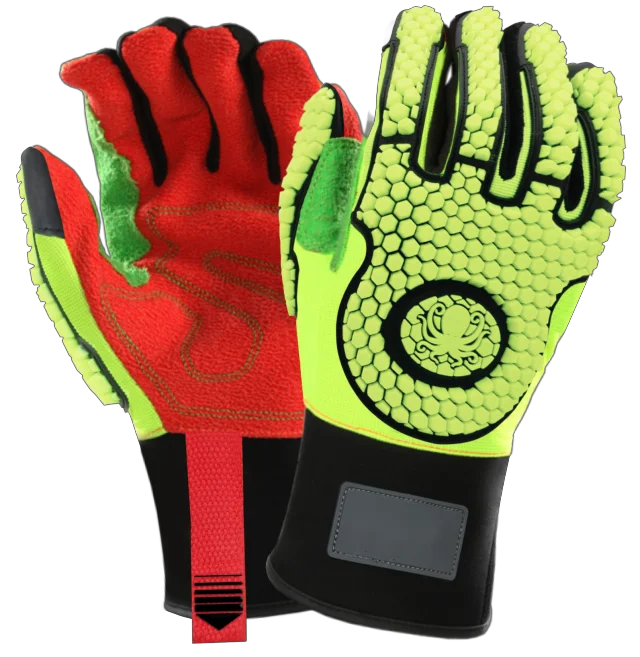 
Best selling anti impact work safety mechanic gloves 