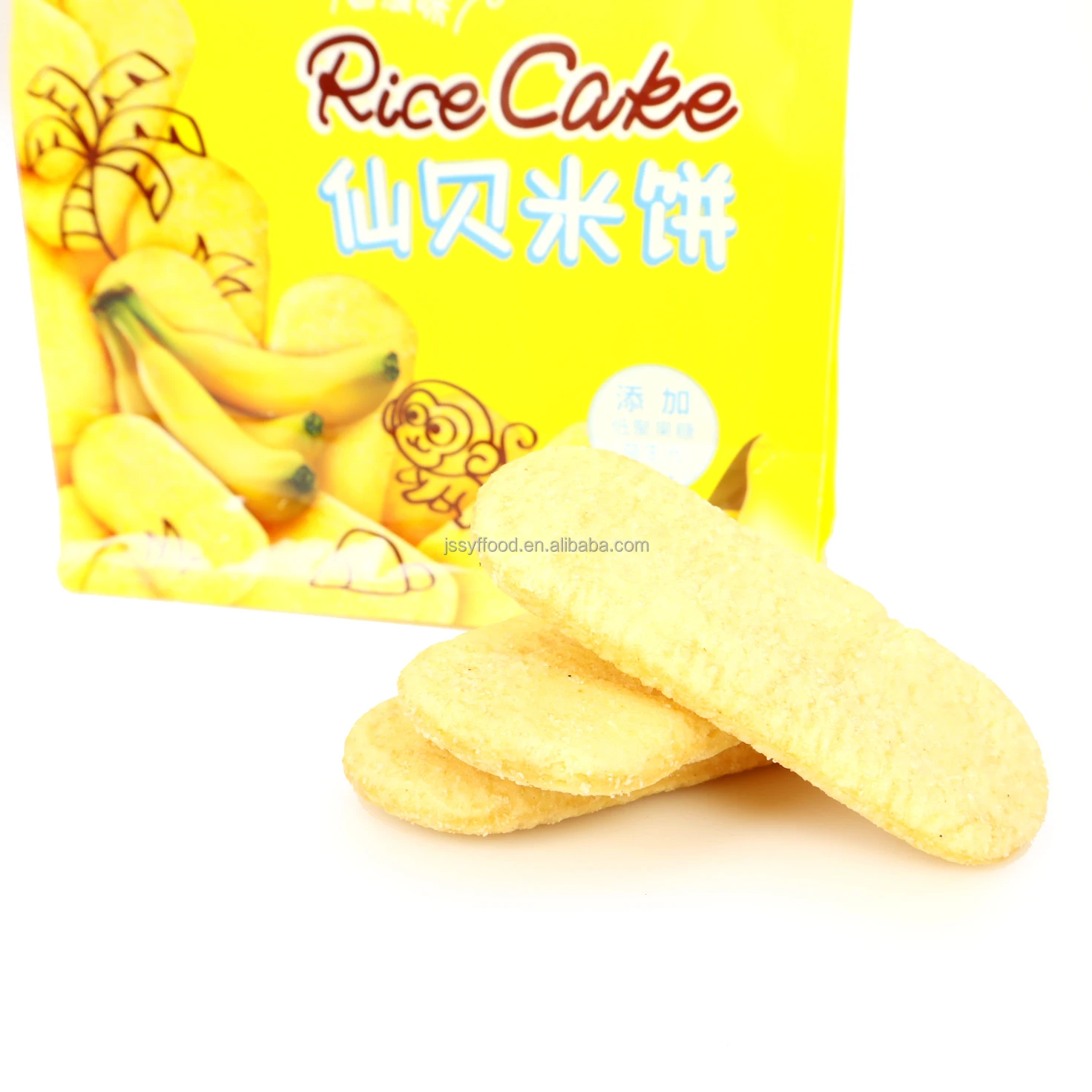 Snack food manufacturers wholesale health casual snacks delicious crisp rice biscuits non fried