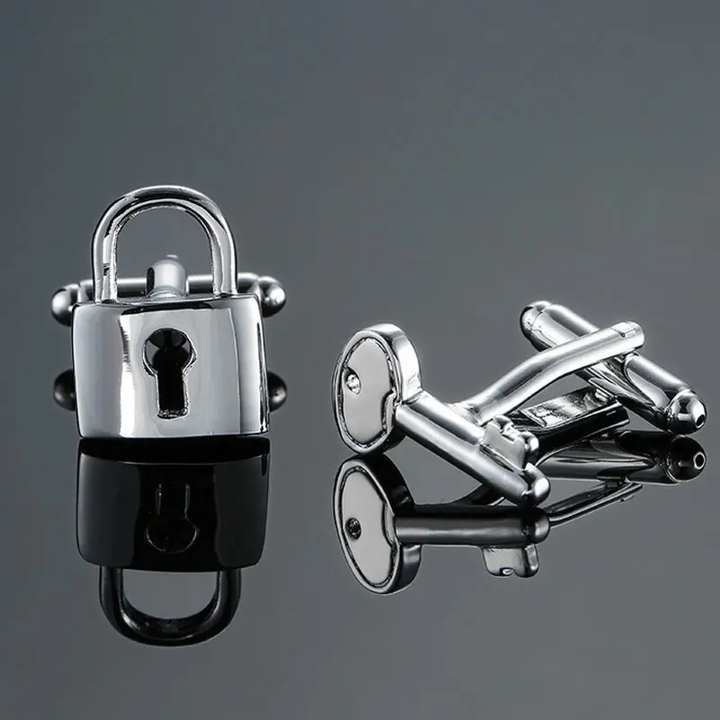 Fancy Personalized Cufflinks Silver Men China Copper  Gold China Cufflinks Unique For Men Wedding Party