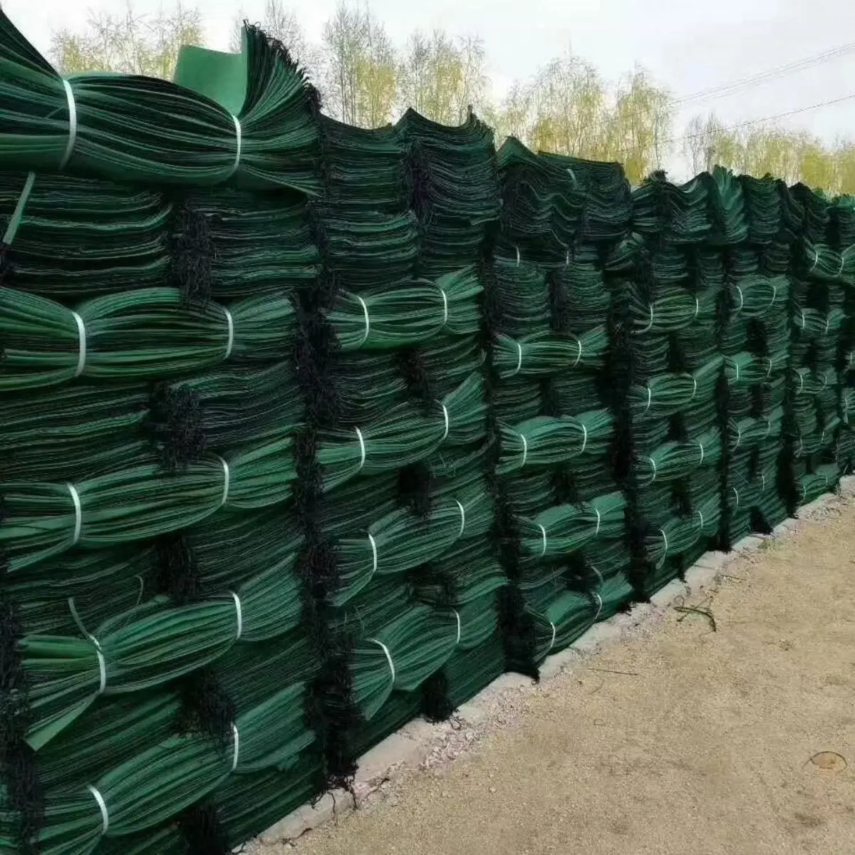 Geo bag river bank protection flood control Polyester Nonwoven Geotextile sand bag Large Earthbag Geobag