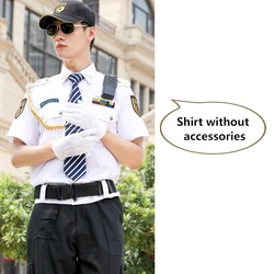 Новый дизайн, белая рубашка, дизайнерская рабочая одежда, охранная форма