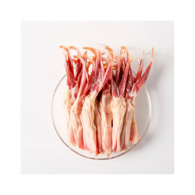 Chinese Specialty Delicious Snacks Frozen Duck Parts Duck Tongue