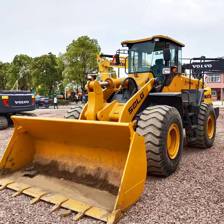 Good Performance Mini Used Loader Shandong SDLG LG956L Second Hand Wheel Loading Machine for Sale