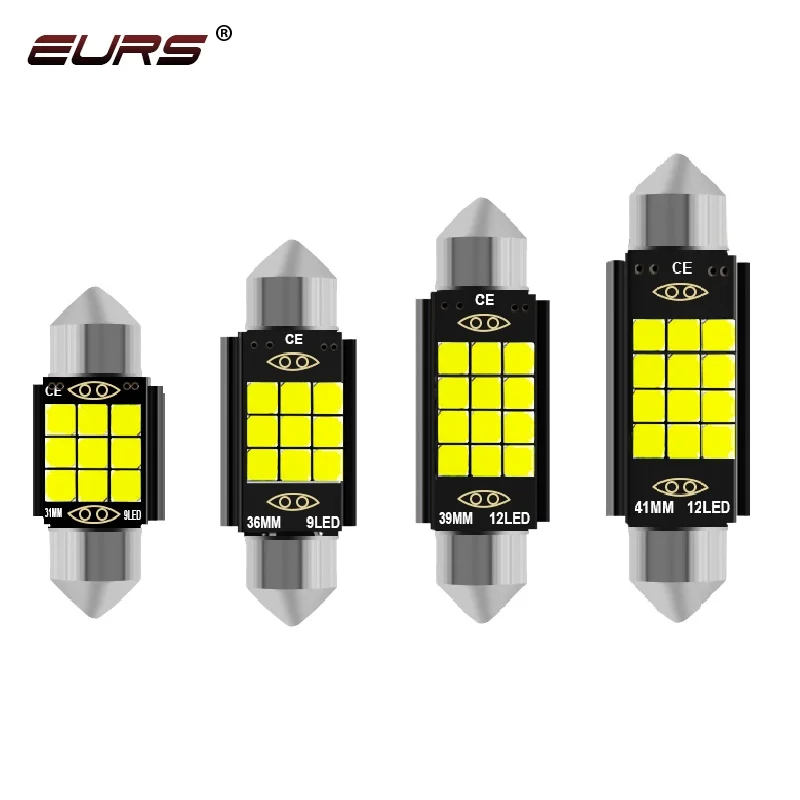 Auto led C5W bulb Car light 5050 led festoon 31mm 36mm 39mm 41mm Dome Light tail Door light festoon led accessories cars
