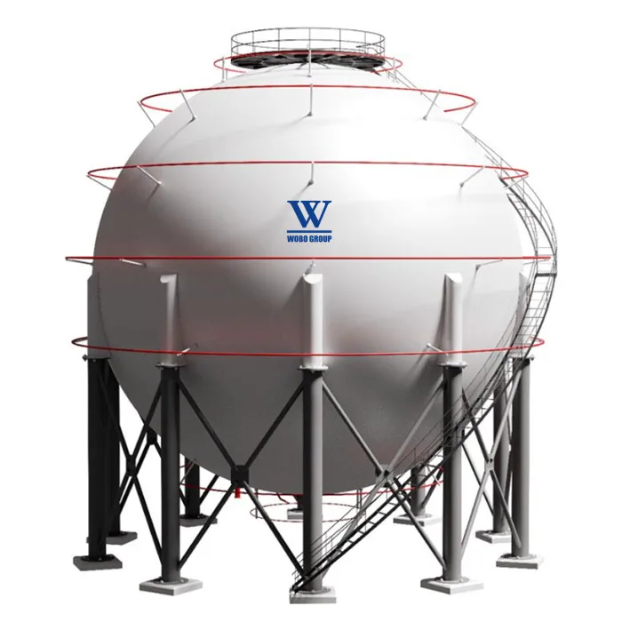 1000m3 EPC Spherical LPG Storage Tank With Asme Standard
