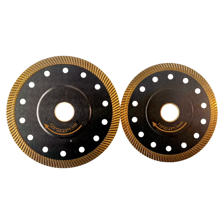Turbo Diamond Saw Blade Disc Porcelain Tile Ceramic Granite Marble Cutting Blade for Angle Grinder