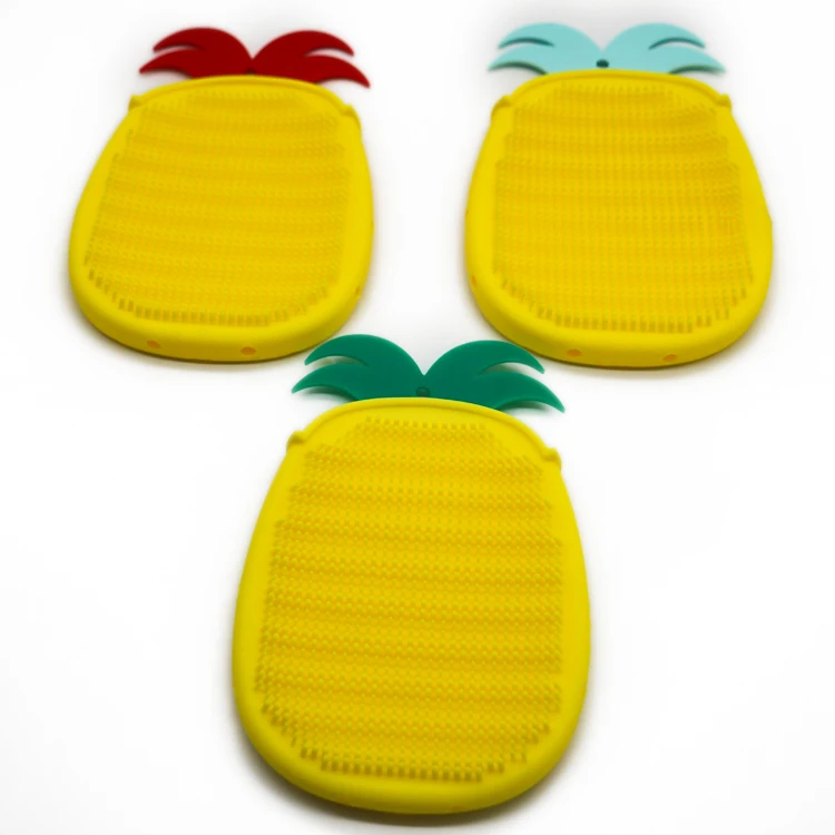 HENSIM Soft Silicone Washing product Baby Bath Brush