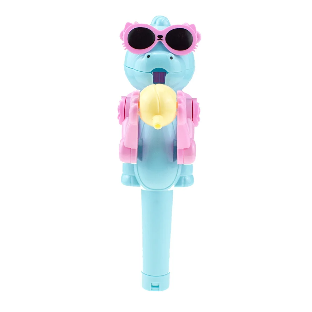 S152 Dinosaur Lollipop Robot Creative Trick Candy Eating Robot  Sweets Candy Dinosaur  Lollipop